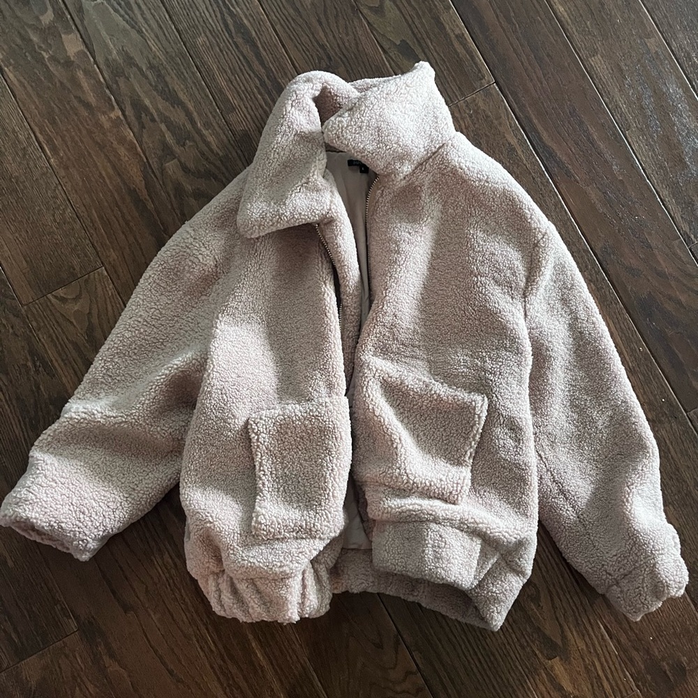 Teddy zip up
